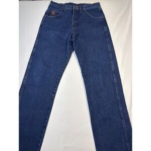 Wrangler Twenty X Style 22 Relaxed Fit Jeans Mens 34x34 Dark Wash 22MWXSN Blue